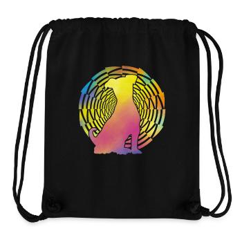 Jack Russell - Stanley/Stella recycelter Gym Bag - Schwarz - Vorne