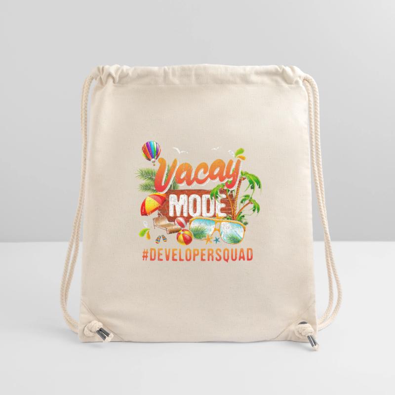 Developer Vacation Group #Developersquad Stanley/Stella Recycled Gym Bag