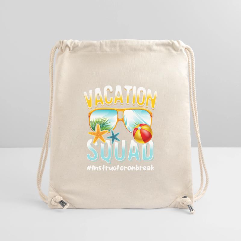 Instructeur Vacation Squad #Instructoronbreak Sac à cordon recyclé Stanley/Stella