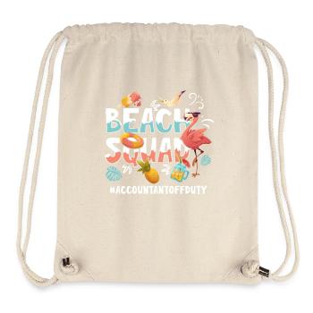 Buchhalter Vacation Beach Group - Stanley/Stella recycelter Gym Bag - Naturweiß - Vorne