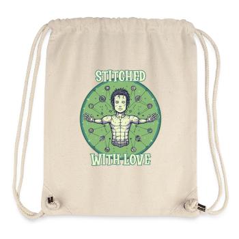 KAwaii Franken Monster, Stitched with Love - Stanley/Stella Recycled Gym Bag - natural - Front