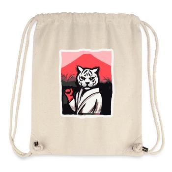 Martial Arts: Kung Fu, Karate, Tiger - Stanley/Stella Recycled Gym Bag - natural - Front