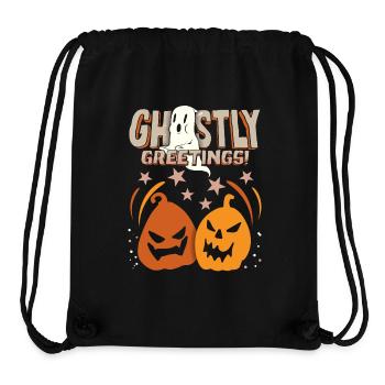 Lustiger Kürbis, Kürbisse, Spruch für Halloween - Stanley/Stella recycelter Gym Bag - Schwarz - Vorne