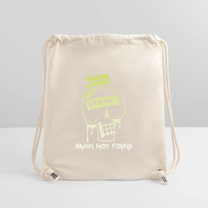 404-html error, Computer Nerd, No-Brain Spruch Stanley/Stella recycelter Gym Bag