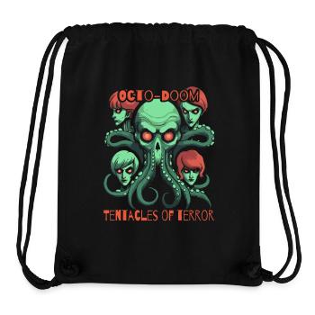 Tentakel des Schreckens: Oktopus Totenkopf - Stanley/Stella recycelter Gym Bag - Schwarz - Vorne