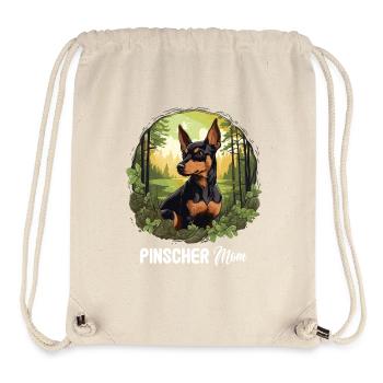 Pinscher - Stanley/Stella recycelter Gym Bag - Naturweiß - Vorne