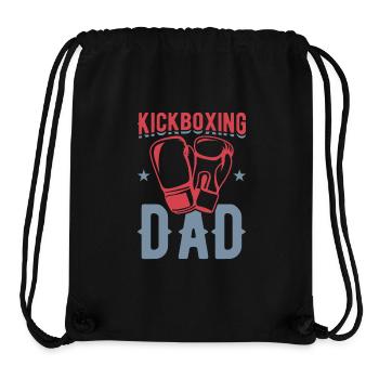 Kickboxing Dad - Stanley/Stella Recycled Gym Bag - black - Front