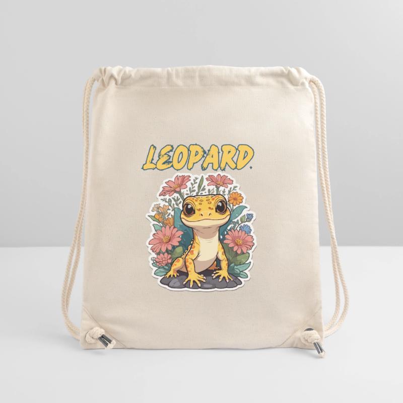 Leopard Lizard Gecko Stanley/Stella Recycled Gym Bag