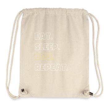 BJJ Brazilian Jiu-Jitsu - Stanley/Stella Recycled Gym Bag - natural - Front