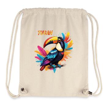 TUKAN - Stanley/Stella recycelter Gym Bag - Naturweiß - Vorne