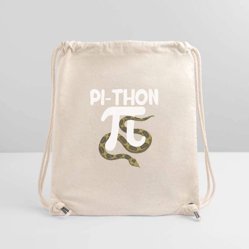 Pi-Thon Lustiger Pi-Tag Python Schlange Mathematik Stanley/Stella recycelter Gym Bag