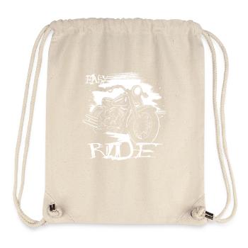 Relaxed Motorcycle Ride, Motorcycle Tour - Stanley/Stella Recycled Gym Bag - natural - Front