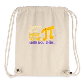 Funny Pi Day Nerd Math Geek 3.14 There's Still - Stanley/Stella Recycled Gym Bag - natural - Front