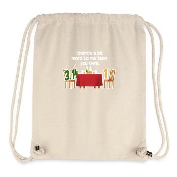 Funny Pi Day Nerd Math Geek 3.14 There's Still - Stanley/Stella Recycled Gym Bag - natural - Front