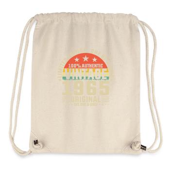 1965 - A legendary year - Stanley/Stella Recycled Gym Bag - natural - Front
