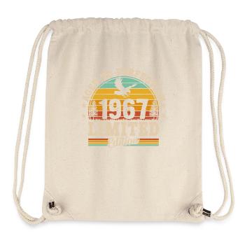 1967 - Ein legendäres Jahr - Stanley/Stella recycelter Gym Bag - Naturweiß - Vorne