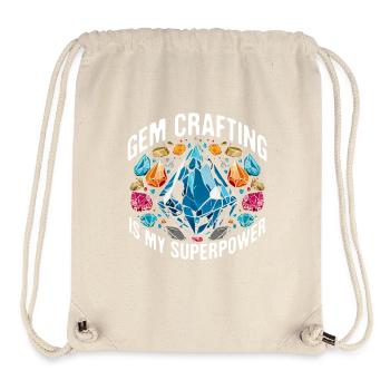 Lapidary Artists Gem Crafting Lapidist - Stanley/Stella Recycled Gym Bag - natural - Front