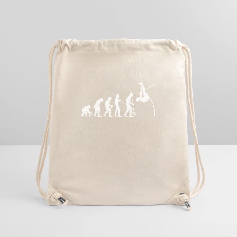 Athlète d’athlétisme de saut à la perche Evolution Sac à cordon recyclé Stanley/Stella