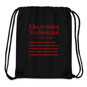 Electrical engineer - Stanley/Stella Recycled Gym Bag - black - Front