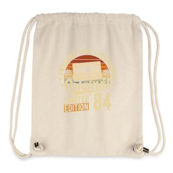 Retro 1984 Birthday - Stanley/Stella Recycled Gym Bag - natural - Front