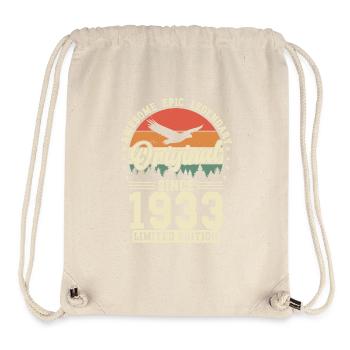 1933: Timelessly Legendary - Stanley/Stella Recycled Gym Bag - natural - Front
