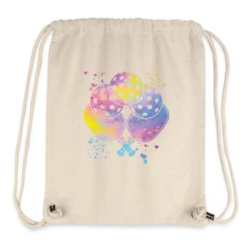 Wiffleball Club Pickleball Team - Stanley/Stella Recycled Gym Bag - natural - Front