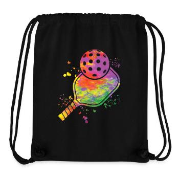Wiffleball Club Pickleball Team - Stanley/Stella Recycled Gym Bag - black - Front