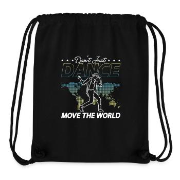 Dance Moves Don't Just Dance Move The Dancefloor - Stanley/Stella recycelter Gym Bag - Schwarz - Vorne
