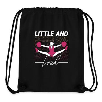 Dance Moves Little And Loud Dancefloor Breakdancer - Stanley/Stella recycelter Gym Bag - Schwarz - Vorne
