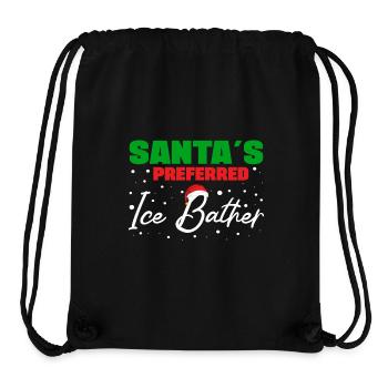 Baigneur de glace préféré à l'eau glacée et baigneur de glace - Sac à cordon recyclé Stanley/Stella - noir - Devant