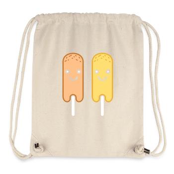 Corn dog food - Stanley/Stella Recycled Gym Bag - natural - Front
