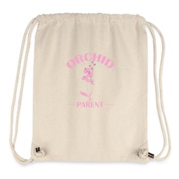 Orchid Parent Blume Pflanze - Stanley/Stella recycelter Gym Bag - Naturweiß - Vorne
