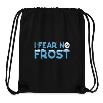 Ice Swimming I Fear No Frost Ice Gift - Stanley/Stella recycelter Gym Bag - Schwarz - Vorne
