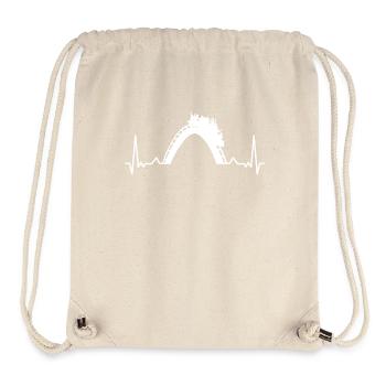 Amusement parks, fairground, funfair - Stanley/Stella Recycled Gym Bag - natural - Front