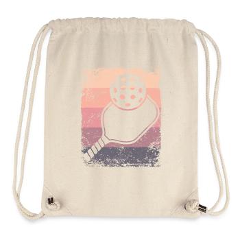 Wiffleball Club Retro Pickleball Team - Stanley/Stella Recycled Gym Bag - natural - Front