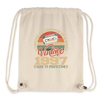 Jahrgang 1997 Retro Geburtstagsgeschenk 1997 - Stanley/Stella recycelter Gym Bag - Naturweiß - Vorne