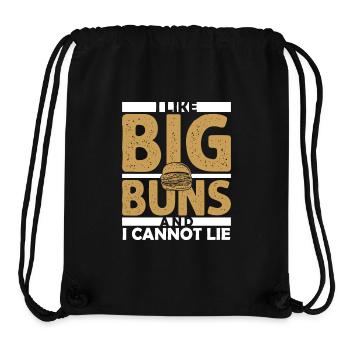 I Like Big Buns And I Cannot Lie Meat Buns Food Ha - Stanley/Stella Recycled Gym Bag - black - Front