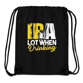 Beer Brewing Beer Brewing IPA Lot When Drinking - Stanley/Stella Recycled Gym Bag - black - Front