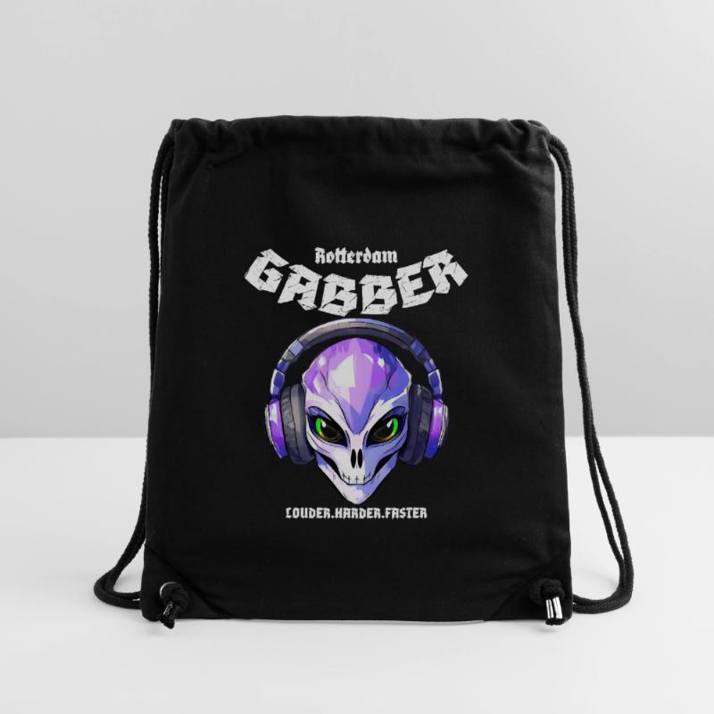 Gabber Rotterdam Techno Hardcore Speedcore Stanley/Stella recycelter Gym Bag