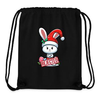 Beleidigter Osterhase Weihnachten lustig Geschenk - Stanley/Stella recycelter Gym Bag - Schwarz - Vorne