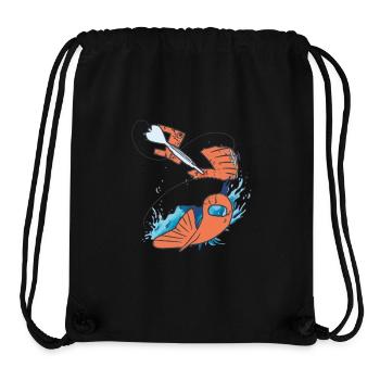 Darts High Finish 170 Big Fish - Stanley/Stella Recycled Gym Bag - black - Front