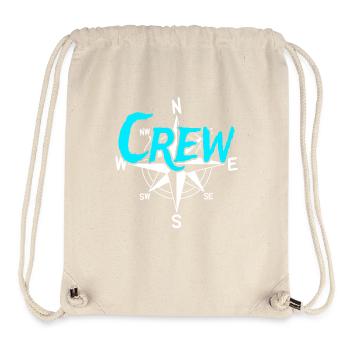 Crew Bootscrew Skipper Segler Kapitän - Stanley/Stella recycelter Gym Bag - Naturweiß - Vorne
