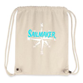 Sailmaker Boat Crew Skipper Sailor Crew Captain - Stanley/Stella Recycled Gym Bag - natural - Front