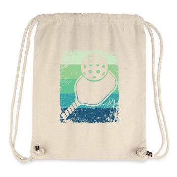 Wiffleball Club Retro Pickleball Team - Stanley/Stella Recycled Gym Bag - natural - Front