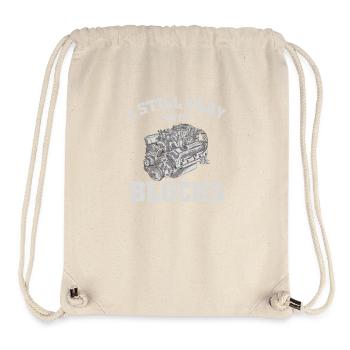 Mechatronics Engineer Car Mechanic Funny Sayings - Stanley/Stella Recycled Gym Bag - natural - Front