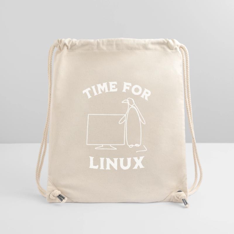 Zeit für Linux und Open-Source-Software Stanley/Stella recycelter Gym Bag