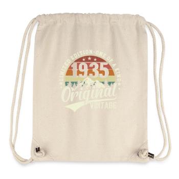 Legendärer 89. Geburtstag 1935 - Stanley/Stella recycelter Gym Bag - Naturweiß - Vorne