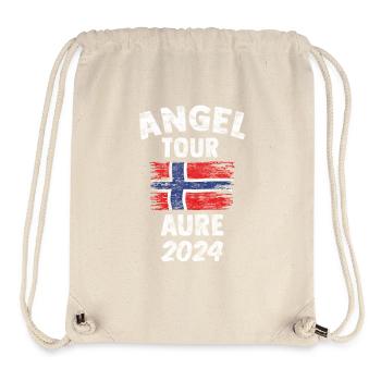 AURE 2024 Voyage de pêche Norvège - Sac à cordon recyclé Stanley/Stella - blanc naturel - Devant