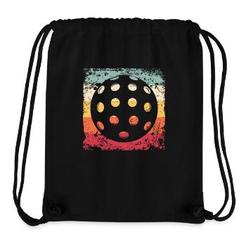 Pickleball Vintage Wiffleball Club - Stanley/Stella Recycled Gym Bag - black - Front