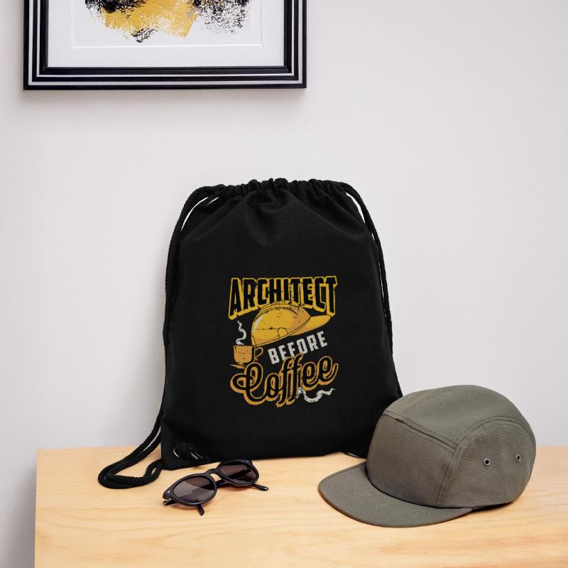Architect Before Coffee Engineering Coffee Lover Stanley/Stella Recycled Gym Bag